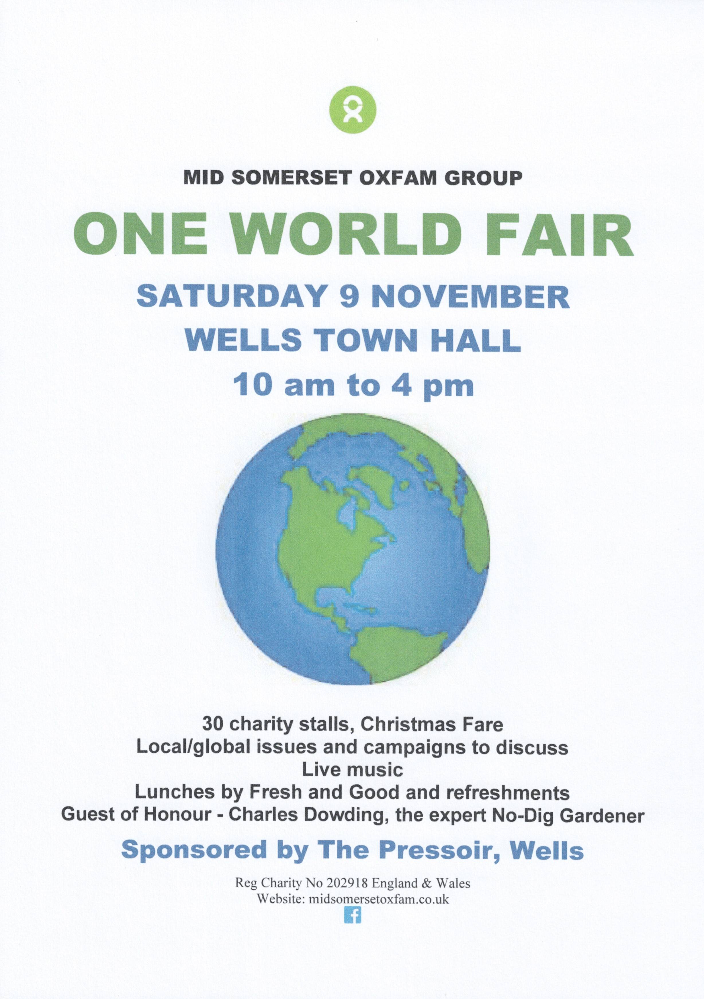 One World Fair - Mid Somerset Oxfam Group