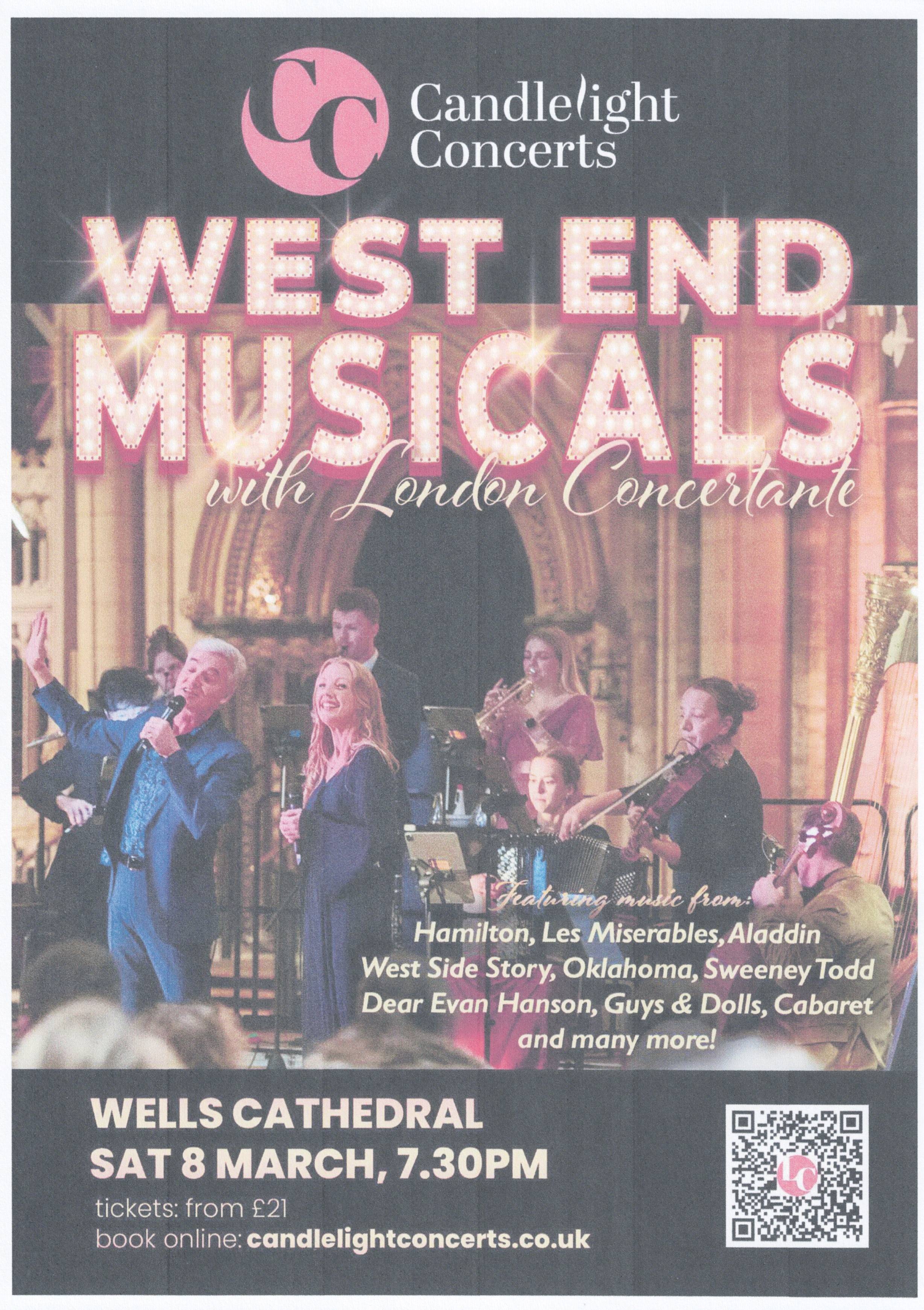 candlelight Concerts - West End Musicals - with London Concertante