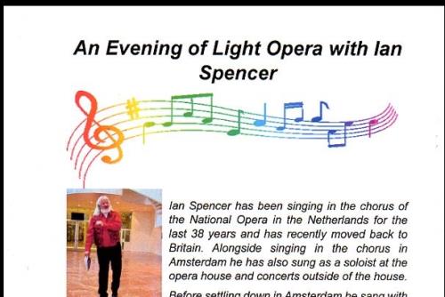 An evening of light Opera with Ian Spencer